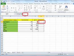 Формули в Excel Правила роботи з Excel