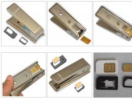 Micro немесе Nano үшін SIM картасын қалай кесуге болады?