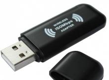 Adaptor Wifi USB: descriere, scop, specificații dispozitiv